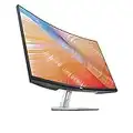 Dell S3222HN 32-inch FHD 1920 x 1080 at 75Hz Curved Monitor, 1800R Curvature, 8ms Grey-to-Grey Response Time (Normal Mode), 16.7 Million Colors, Black (Latest Model) (Renewed)