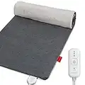 Heating Pad, Comfytemp Electric Heating Pad for Dry & Moist Heat, 12" x 24" Heat Pad with 3 Heat Settings, 2H Auto Shut Off, Stay On, for Neck and Shoulders, Machine Washable