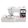 Brother Embroidery Machine, PE550D, 125 Built-in Designs including 45 Disney Designs, 9 Font Styles, 4" x 4" Embroidery Area, Large 3.2" LCD Touchscreen, USB Port