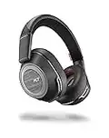 Plantronics Voyager 8200 UC - Auriculares (Inalámbrico y alámbrico, Diadema, Binaural, Circumaural, 289 g, Negro)