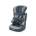 Foppapedretti Babyroad Seggiolino Auto, Gruppo 1-2-3 (9-36 Kg) per Bambini da 9 Mesi a 12 Anni Circa, senza IsoFix, Grigio