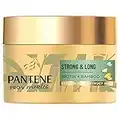 Pantene Miracles Strong & Long Keratin Hair Mask With Bamboo & Biotin helps reduce hair loss. Deep Conditioning Hair treatment for damaged hair, 160ml