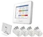 Honeywell - Set di 4 radio-termostati Wi-Fi Evohome Connected, per termosifone HR92