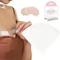 Sandy Skin Fashion Beauty Tape Doppelseitiges Textilklebeband & Brustpads Nippel (Durchsichtig)