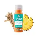 Suja Organic Vitamin D Shot with Zinc (90 Pack) Ginger and Turmeric | Immunity Boost & Support | Functional Shots | Cold-Pressed Juice with Live Probiotics | Plant-Based & Gluten-Free