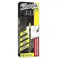 Sharpie - Caja de marcadores chinos (12 unidades, color negro)