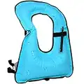 APPMOO Gilet da snorkeling Giubbotto galleggiante gonfiabile per adulti e bambini - Giubbotti da nuoto per aiuti al galleggiamento Caricano fino a 80-220 libbre - per immersioni, surf, nuoto