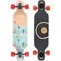 BTFL Drop-Through Longboard Maya Skateboard Kinder ab 5 Jahre, Mädchen und Jungen, Komplett-Board ABEC 9 Kugellager, Cruiser, Anfänger, Fortgeschrittene