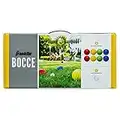 Franklin Sports Bocce Set - 8 All Weather Bocce Balls and 1 Pallino - Beach, Backyard, or Outdoor Party Game - Starter Set