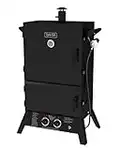 Dyna-Glo DGW1235BDP-D Wide Body LP Gas Smoker, 36" Black