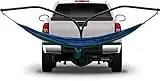 Hammaka 41532202-KP Parachute Hammock Hitch Stand with 2 Cradle Chairs and Blue/Green Parach