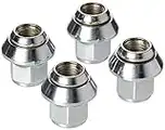 AKORD Alloy Wheel Nuts with Floating Captive Washers, M12 x 1.5 mm Lugs, Set of 4