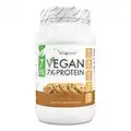 Vegan 7K Protein - 1kg - Cookies & Cream - Proteína vegetal pura en polvo con proteínas de arroz, almendra, soja, guisante, cáñamo, arándano y girasol