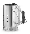 Weber Stephen Company 7429 Rapid Fire Chimney Starter, Silver