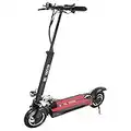 Trottinette Électrique KUGOO M4, Scooter Électrique de Banlieue Pliable de Pneu Tout-Terrain de 10" - Moteur 500W - Batterie 10Ah - Modes 3 Vitesses - Affichage LCD