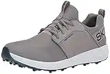 Skechers Mens Max-Sport Golf Shoes - Charcoal/Blue - UK 9.5