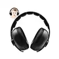 Baby Noise Cancelling Headphones，Baby Ear Protection Ear-Muffs for Newborns Infants and Toddlers, Sleeping Airplanes Fireworks (Black)
