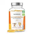 Curcuma Bio Potenziata | Curcumina Pura ad Alto Assorbimento | Biodisponibilità 24x Superiore Al Pepe Nero & Piperina | 60 Capsule | Integratore Alimentare Vegan | Nutri & Co