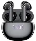 STADOR Wireless Earbuds Bluetooth V5.3 in-Ear Headphones 56H Playtime Stereo Earphones with LED Power Display Charging Case IPX7 Waterproof Ear Buds for Work Sports