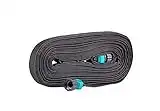 Rocky Mountain Goods Soaker Hose Flat - Heavy Duty Double Layer Design - Saves 70% Water - Consistent Drip Throughout Hose - Leakproof Guarantee - Garden/Vegetable Safe (1, 50 FT)