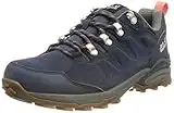 Jack Wolfskin Damen Refugio Texapore Low Walking Schuh, Dark Blue Grey, 39 EU