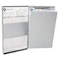 Westcott E-17004 00 – Porte-document en aluminium – Format A4 – Avec planchette à pince – Ouverture latérale