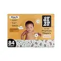 Hello Bello Newborn Diapers - Super Absorbent & Hypoallergenic Baby Diapers - Woodland Animals & Koala Kids Size - Gender Neutral, Boys and Girls Newborn Diapers (84ct)