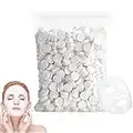 200 Piezas Mascarilla Facial Comprimida Mascarilla De Papel Facial Mascarilla Comprimida Mascarilla Facial Papel Mascarillas Faciales De Papel Comprimida Beauty Diy, Puro Algodón Compresión Máscara