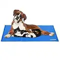 VICSPORT Tapis Frais pour Chien,Tapis de Refroidissement Automatique pour Animaux de Compagnie(50 * 90cm)