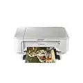 Canon 0515C023 PIXMA MG3620 Wireless All-in-One Inkjet Printer, White