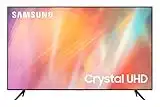 Samsung TV UE65AU7190UXZT Smart TV 65" Serie AU7100, Modello AU7190, Crystal UHD 4K, Compatibile con Alexa, 2021, DVB-T2, Grigio (Titan Grey) [Escl. Amazon]