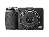 Ricoh GR III Ultimate-Schnappschusskamera Premium-Kompaktkamera 24MP APS-C-Sensor 28 mm F2.8 Hochwertiges GR-Objektiv Kleine und kompakte digitale Pocketkamera Shake Reduction auf 4 Achsen 3,0" LCD