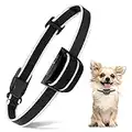 HZK Collar de Corteza de Perro PequeñO, Recargable Collares Antiladridos para Entrenamiento de Perros con 7 Modos de Sensibilidad Y VibracióN de Pitido, Negro