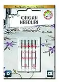 Embroidery Sewing Machine Needle Organ Mix pack Will Fit Brother, Janone + more