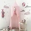 Baldacchino per bambini, zanzariera in chiffon, tenda da lettura per interni ed esterni, decorazione per letto e camera da letto