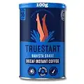 TrueStart Barista Grade DECAF Instant Coffee - 100g (55 Cups), Premium Freeze Dried, Smooth Rich Roast, 100% Full Flavour