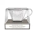 Melitta Mel TR CL Signature Series 1-Cup Pour-Over Coffee Maker, Clear