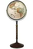 Replogle Treasury Antique, Floor Model World Globe, Raised Relief, 12" Diameter