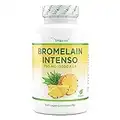 Bromelain Intenso - 750 mg (2000 F.I.P) - 120 magensaftresistente Kapseln - Natürlicher Ananas Extrakt - Laborgeprüft - Vegan - Hochdosiert