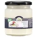 Crema di Cocco Biologica - 200ml. Burro di Cocco Alimentare Estratto a Freddo da Cocco Bio Senza Zucchero. Ideale per Cucina Vegana Dolci al Cocco e Torte. Non Spalmabile. Coconut Butter Raw.