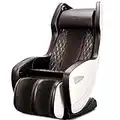 Fauteuil de massage, Shiatsu fauteuil massant électrique inclinable avec techniques de massage bioniques, Siège masseur relax avec haut-parleurs Bluetooth, Peu encombrante, Pour le bureau et la maison