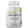 Saw Palmetto 20:1 High Strength Extract 3000mg 120 Capsules | Support Prostate Health and Normal Urinary Function – Supports Natural Hair Growth - Premium Saw Palmetto Capsules UK Made