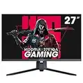 KOORUI 27 Zoll QHD Gaming Monitor 144 Hz, 1ms, DCI-P3 90% Farbumfangs, Adaptive Sync (2560x1440, HDMI, DisplayPort) schwarz