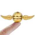 Golden Ball Fidget Hand Spinner for Kids & Adults - Cool Magic Wizardly World Orb Ball Finger Toys Fidgets - Best Gift for Sensory Reduce Anxiety Stress Relief, Quiet Desk Toys for School Home Office