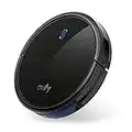 eufy Boost IQ RoboVac 11S (Slim), 1300Pa Strong Suction, Super Quiet, Self-Charging Robotic Vacuum Cleaner, Cleans Hard Floors to Medium-Pile Carpets (Black) (Renewed)