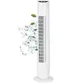 Ecosa Ventilateur tour silencieux | Télécommande | Ventilateur | Ventilateur tour | Ventilateur sur pied | Ventilateur colonne | Ventilateur de sol | Minuterie | Refroidisseur d'air |