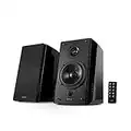 Edifier R2000DB Bluetooth Active Bookshelf Speakers - Powered Near-Field Studio Monitors Computer Speaker - Optical Input - 120 Watts RMS - Black