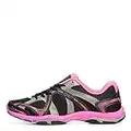 RYKA Women's Influence Training Shoe,Black/Atomic Pink/Royal Blue/Forge Grey,5.5 M US