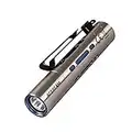 ACEBEAM Rider RX Led Flashlight Rechargeable, 650 High Lumens Mini Flashlight, Stainless Steel EDC AA Flashlight, Super Bright Small Flashlight, High CRI Pocket Flash Light for Outdoor Camping(Silver)