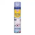 Zero In Bed Bug & Dust Mite Killer - 300ml Aerosol. Ready-To-Use. Prevents Allergies, Long-Lasting Protection for Over 2 weeks Treats Mattresses, Beds and Furniture